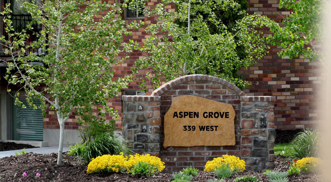 Aspen Grove Sign